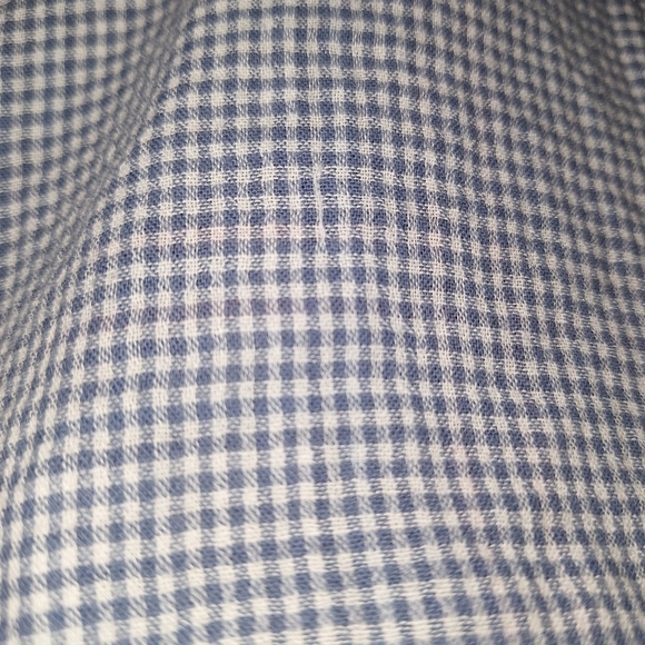Banana Republic Men Sz M Standard Fit Cotton‎ Plaid Gingham Button Down Shirt - Picture 9 of 13